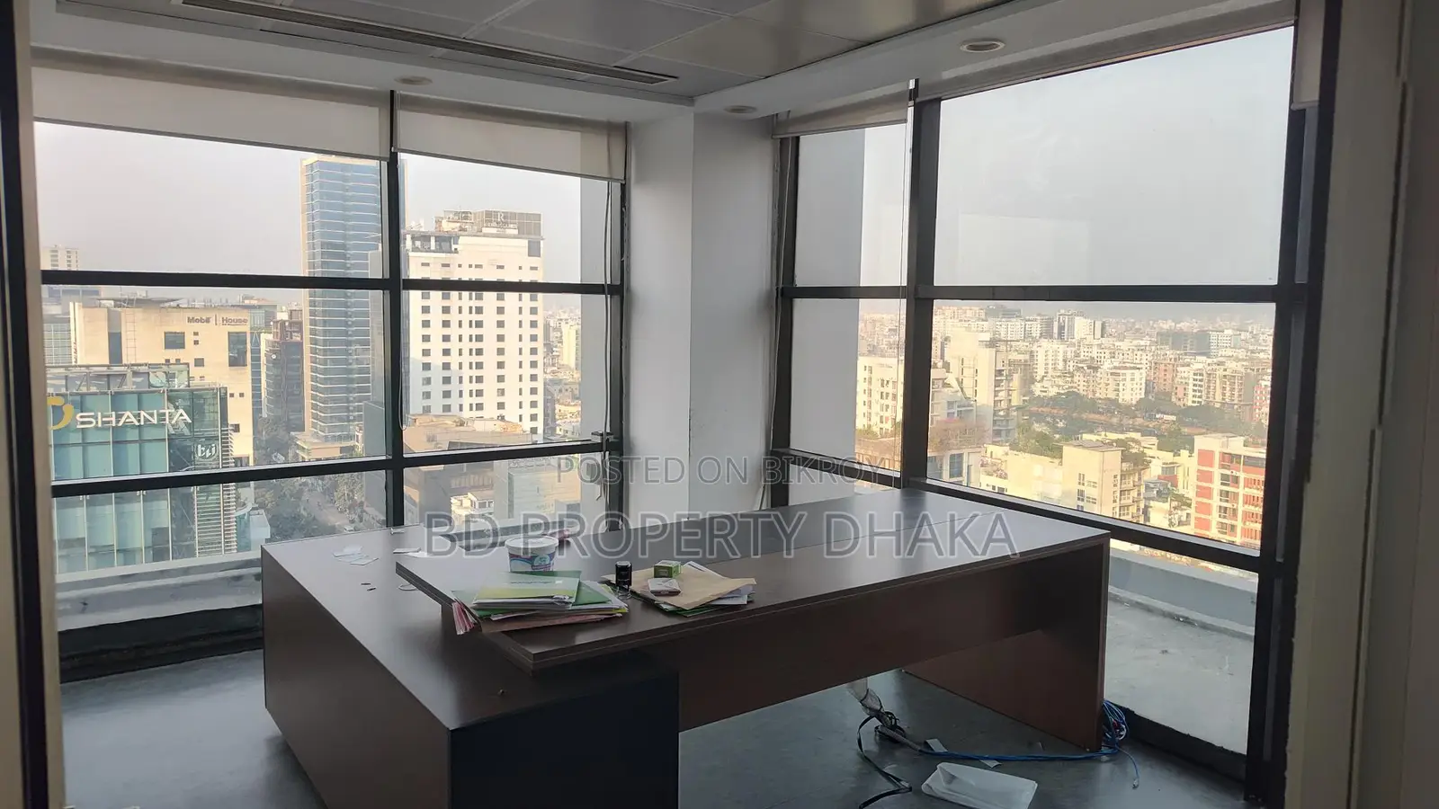 6068 Sqft Open Semi Furnished Commercial Space Rent in Gulshan Avenue