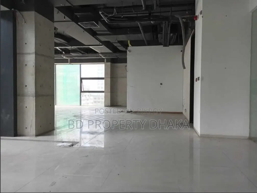 6100 Sqft Open Commercial Space Rent in Gulshan