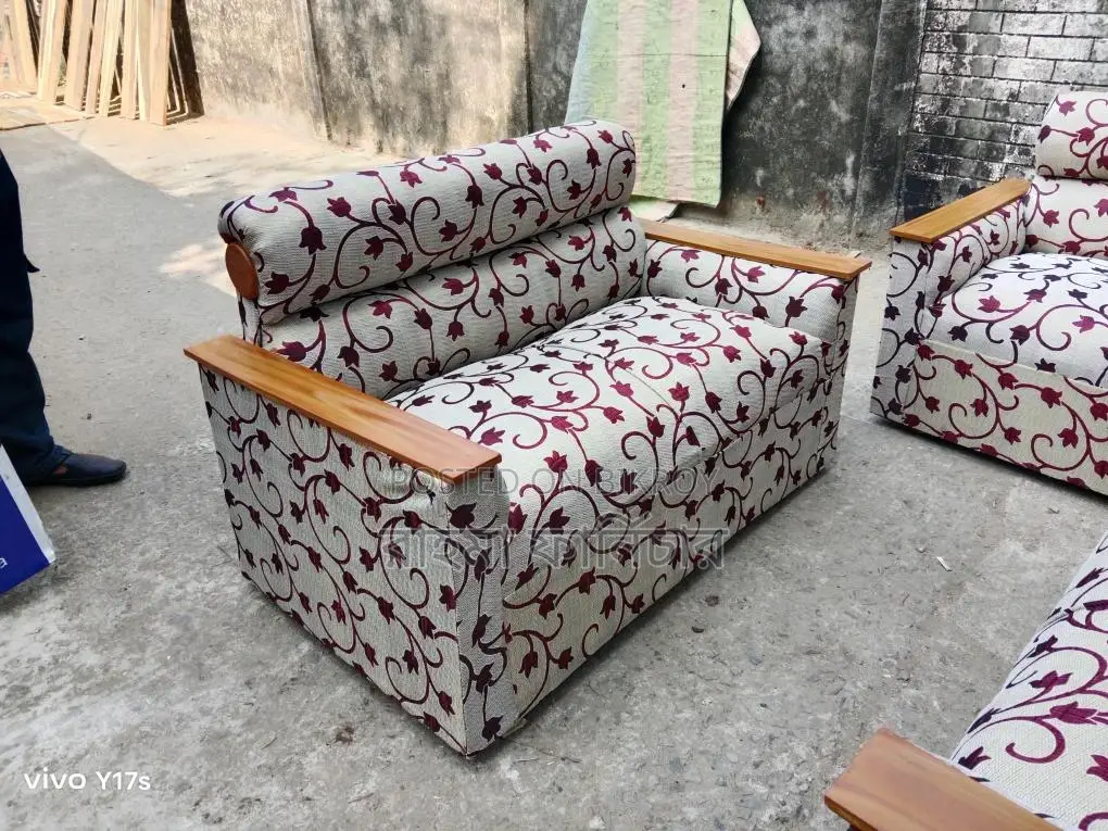 New Half-Box Sofa Set (2/2/1) Full Set