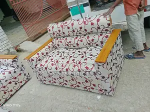 New Half-Box Sofa Set (2/2/1) Full Set