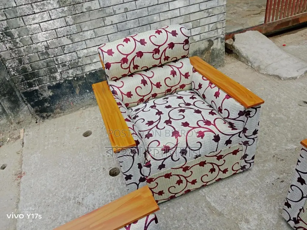 New Half-Box Sofa Set (2/2/1) Full Set