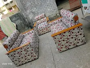 New Half-Box Sofa Set (2/2/1) Full Set