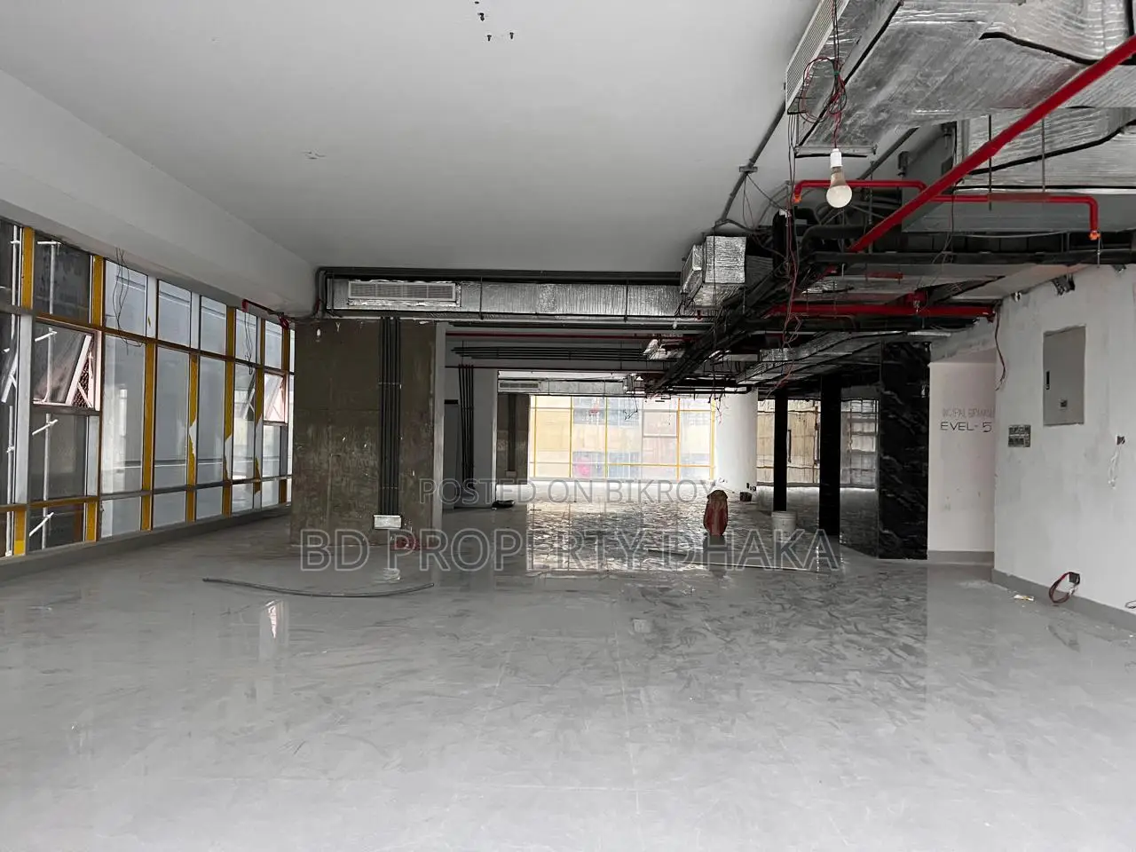 7800 Sqft Open Commercial Space Rent in Mohakali