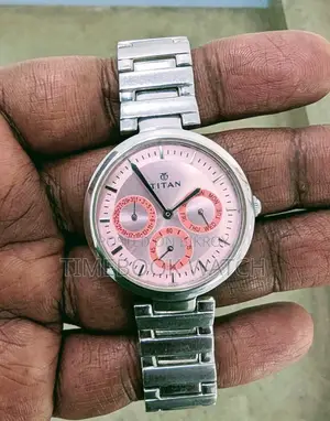 TITAN Ladies Watch 100% Genuine France Chrono Machine