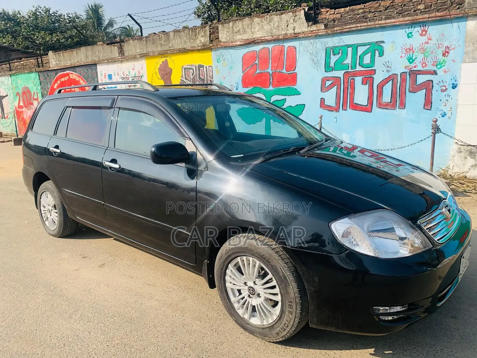 Toyota Corolla Fielder 2003 Black