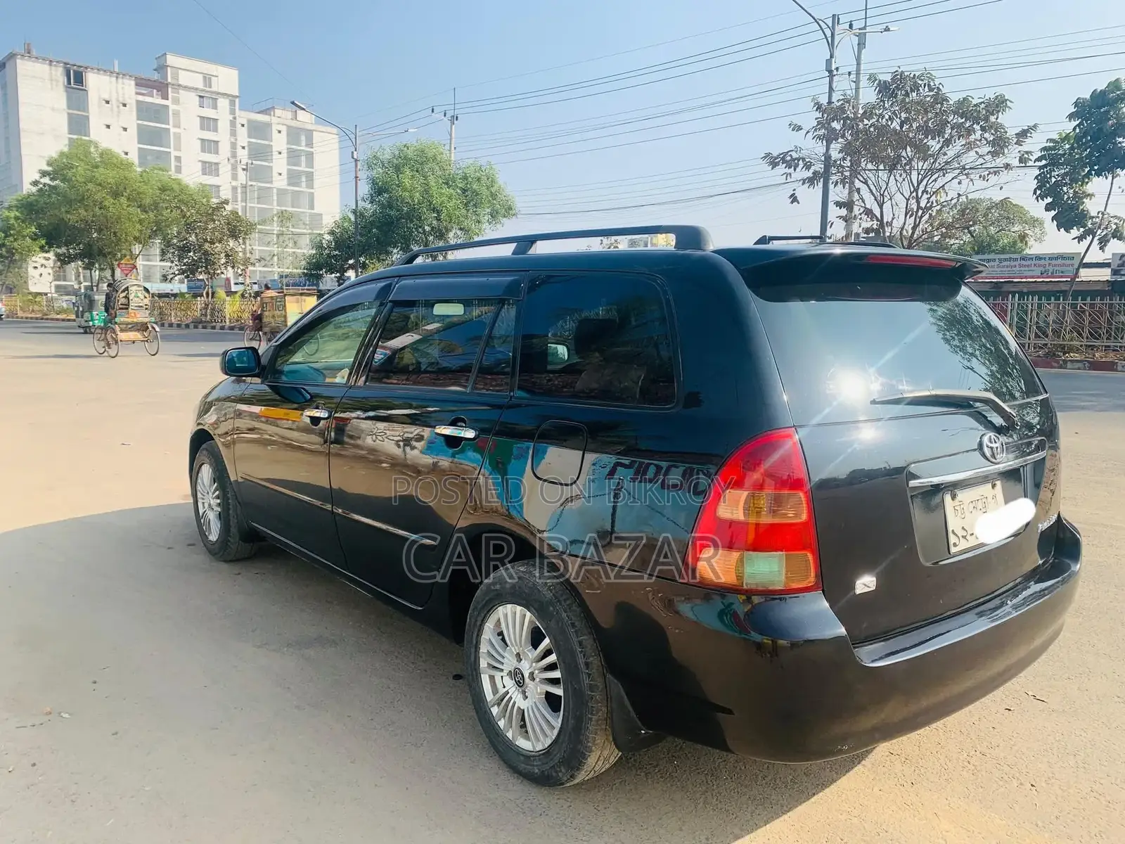 Toyota Corolla Fielder 2003 Black