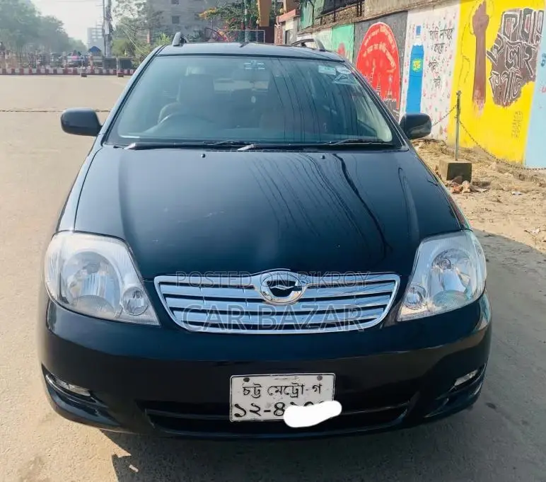Toyota Corolla Fielder 2003 Black
