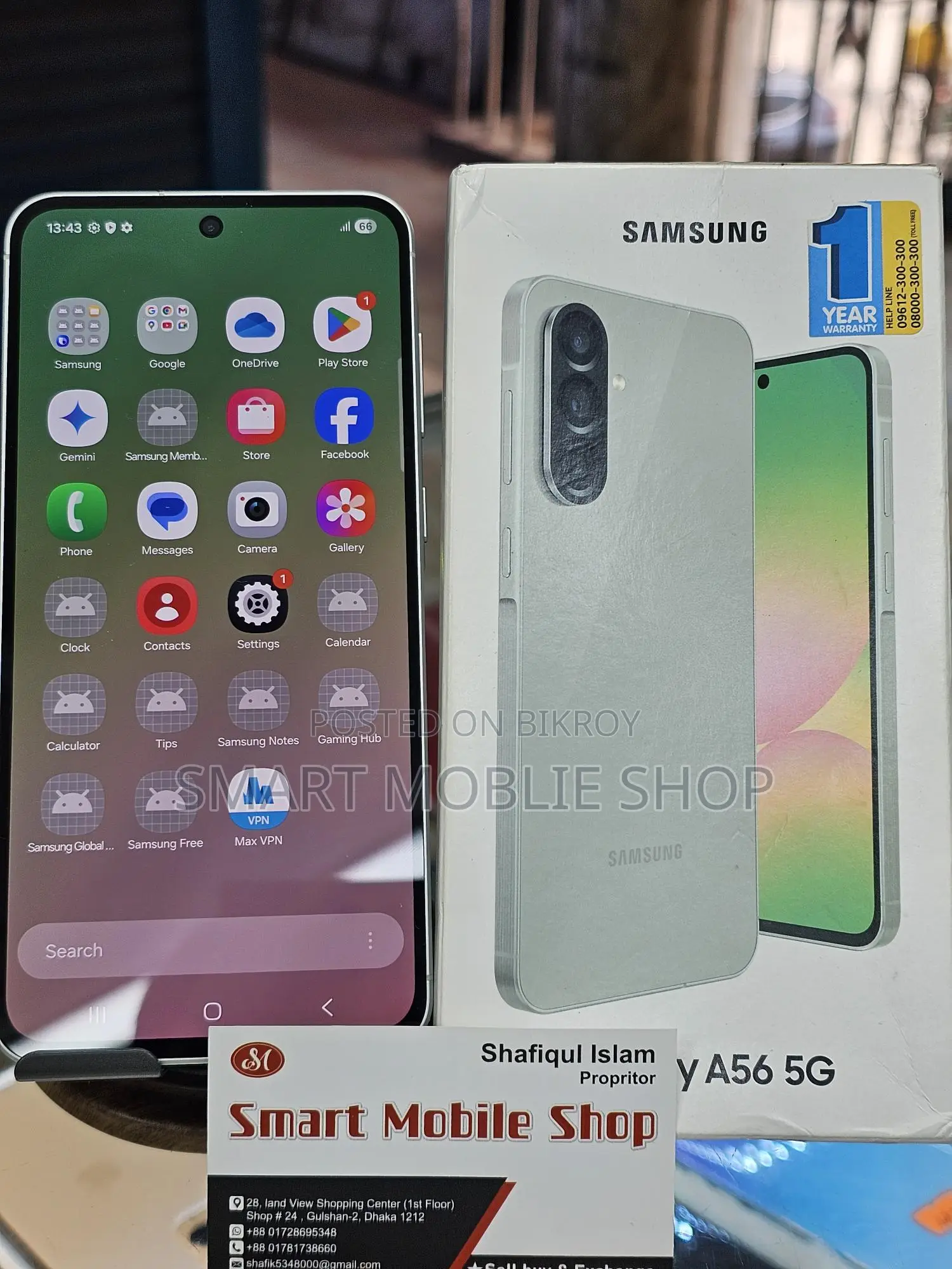 Samsung Galaxy A56 8/256official intac (Used)