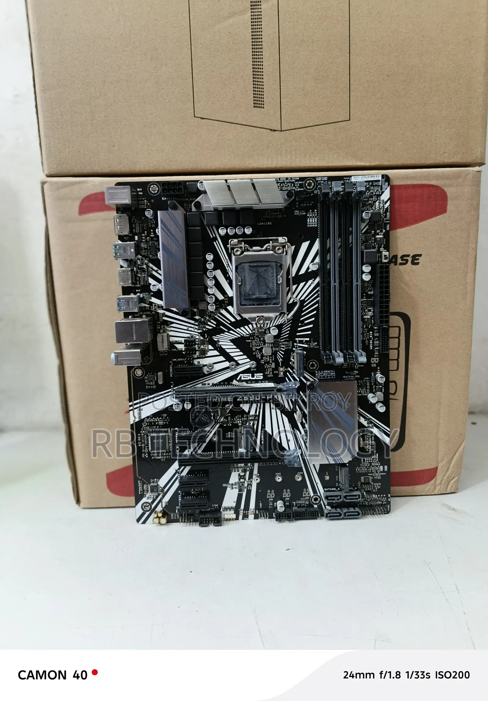 Asus Z390-P Prime Motherboard 9th & 8th Gen