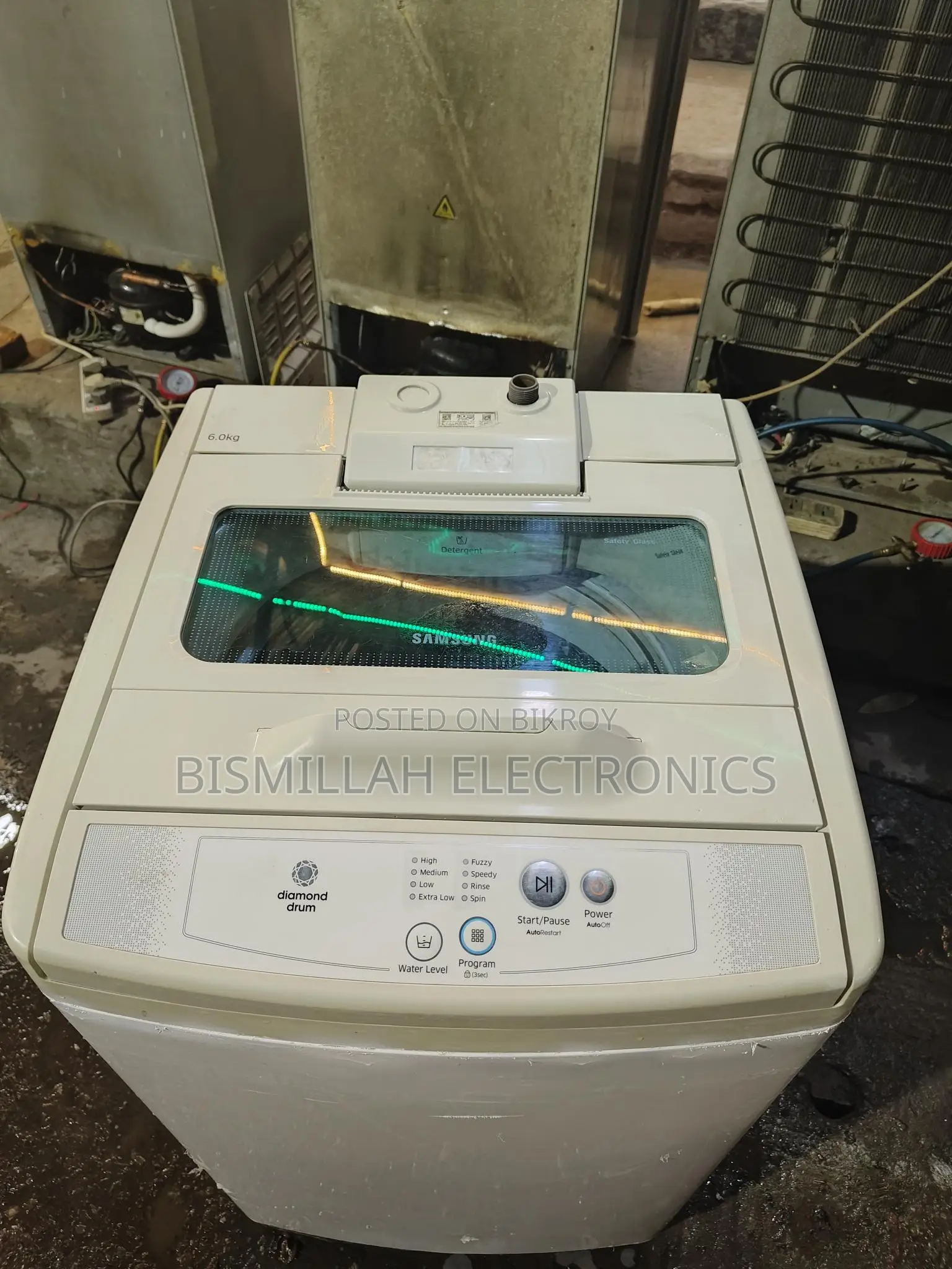 Samsung 7 kg washing machine 85% dry full automatic