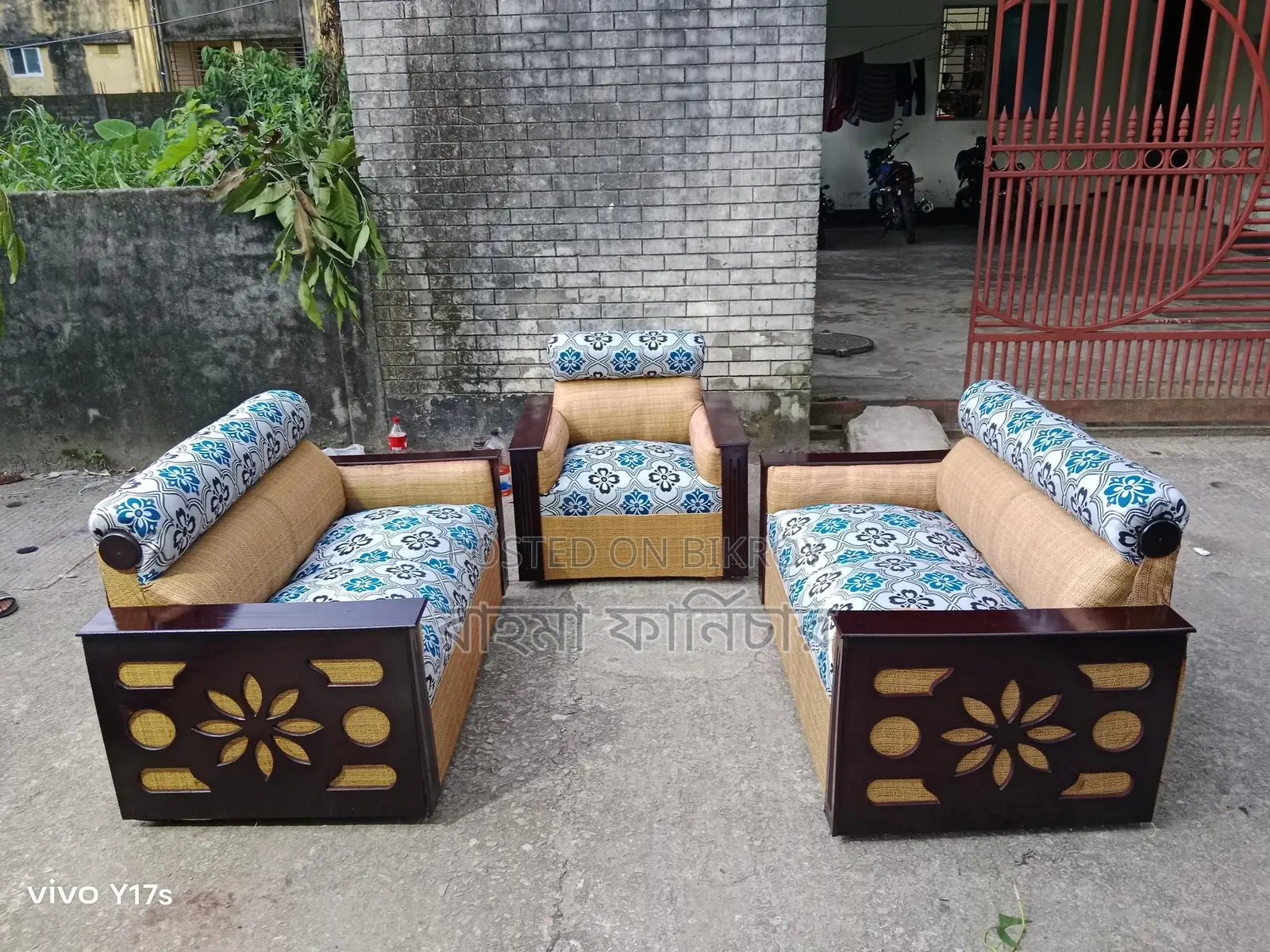 New Flower Design Sofa Full Set