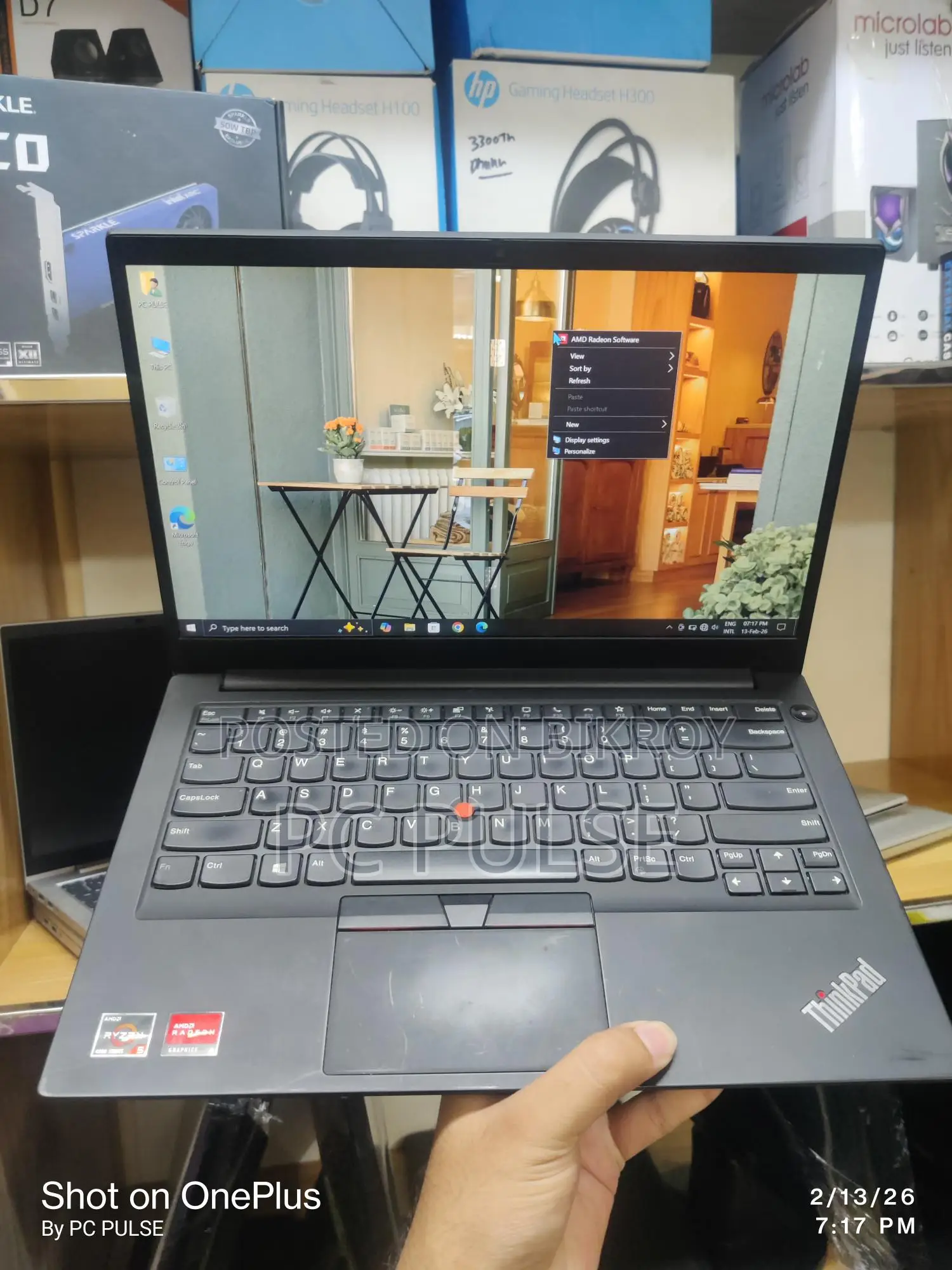 Lenovo Thinkpad E14 Gen 2 Ryzen 4500U Refurbished Laptop