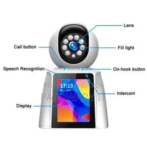 V380 Pro 3MP Two-Way Video Calling Smart Camera, With 2.8 Inch Display