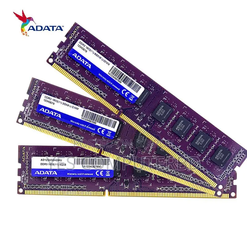 ADATA 8GB DDR3 1600 MHz Desktop RAM, With (2 Years Warranty)