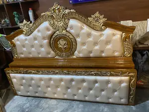Teak Wood King Bed