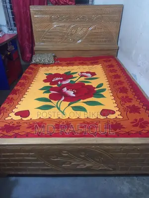 Akashmoni Wood Bed