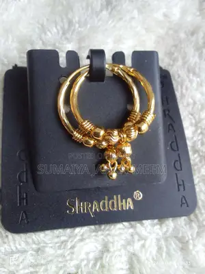 Golden Ring Earrings.