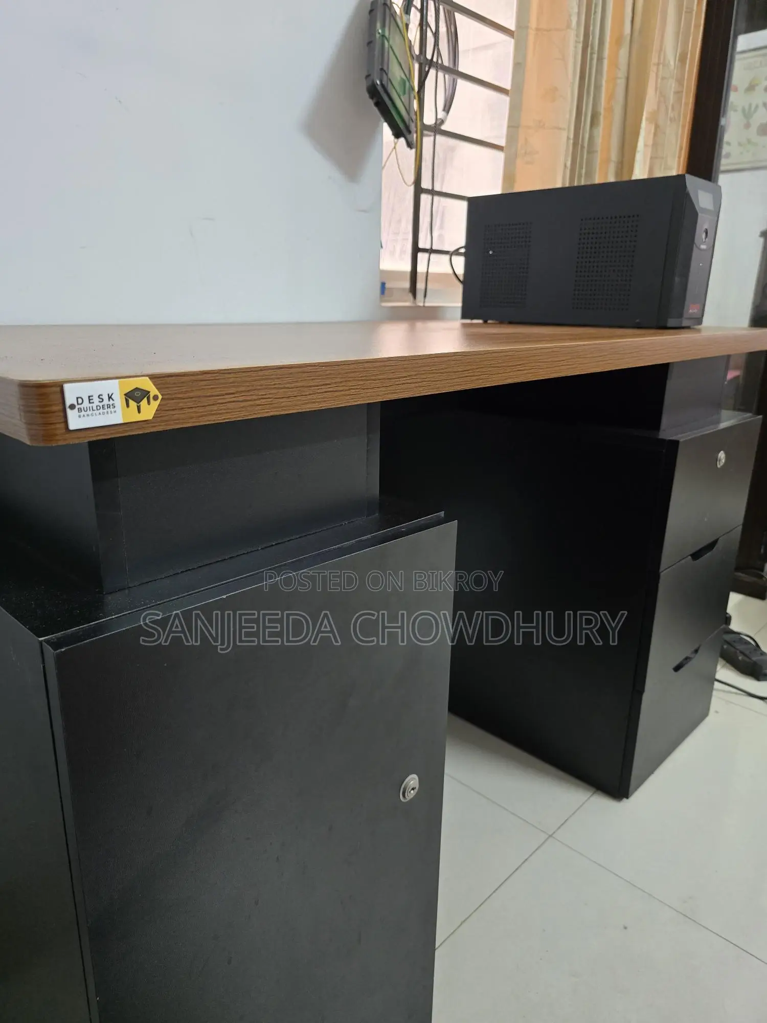 Detachable Computer Desk With RGB Lights