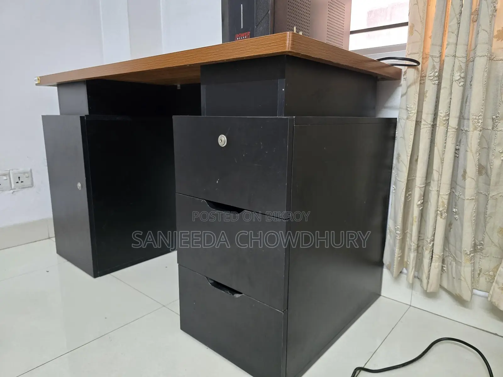 Detachable Computer Desk With RGB Lights