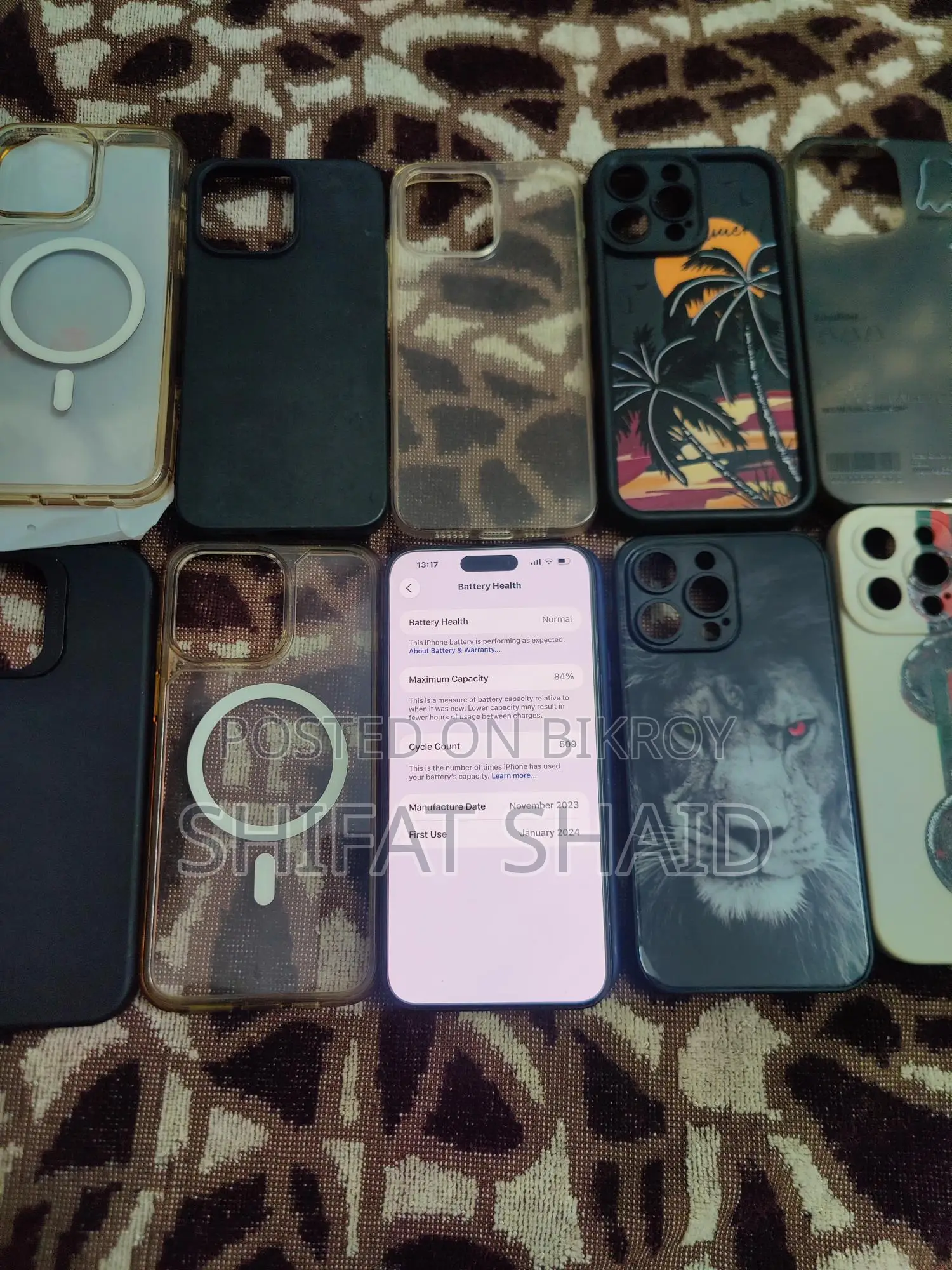 Apple iPhone 15 pro max . (Used)
