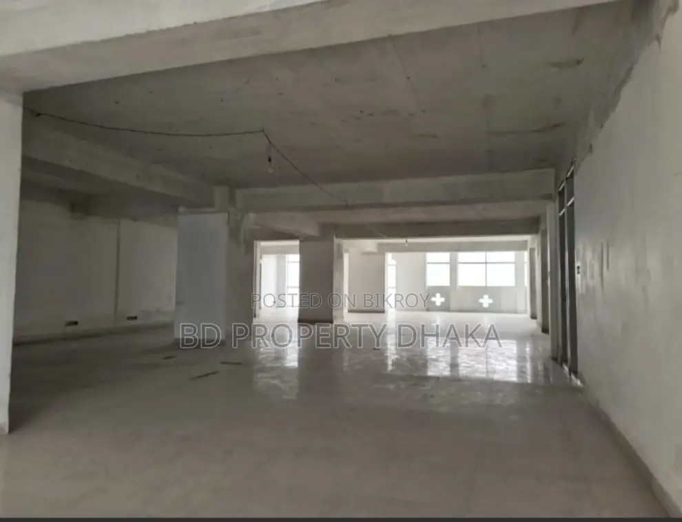 11000 Sqft Open Commercial Space Rent in Mohakali