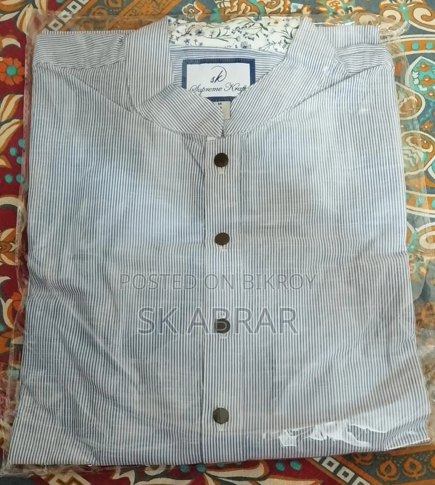 Simple Design Cotton Panjabi