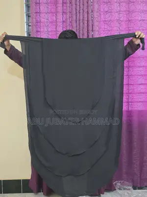 দুবাই চেরি কাপড়ের ৫ পার্ট নিকাব