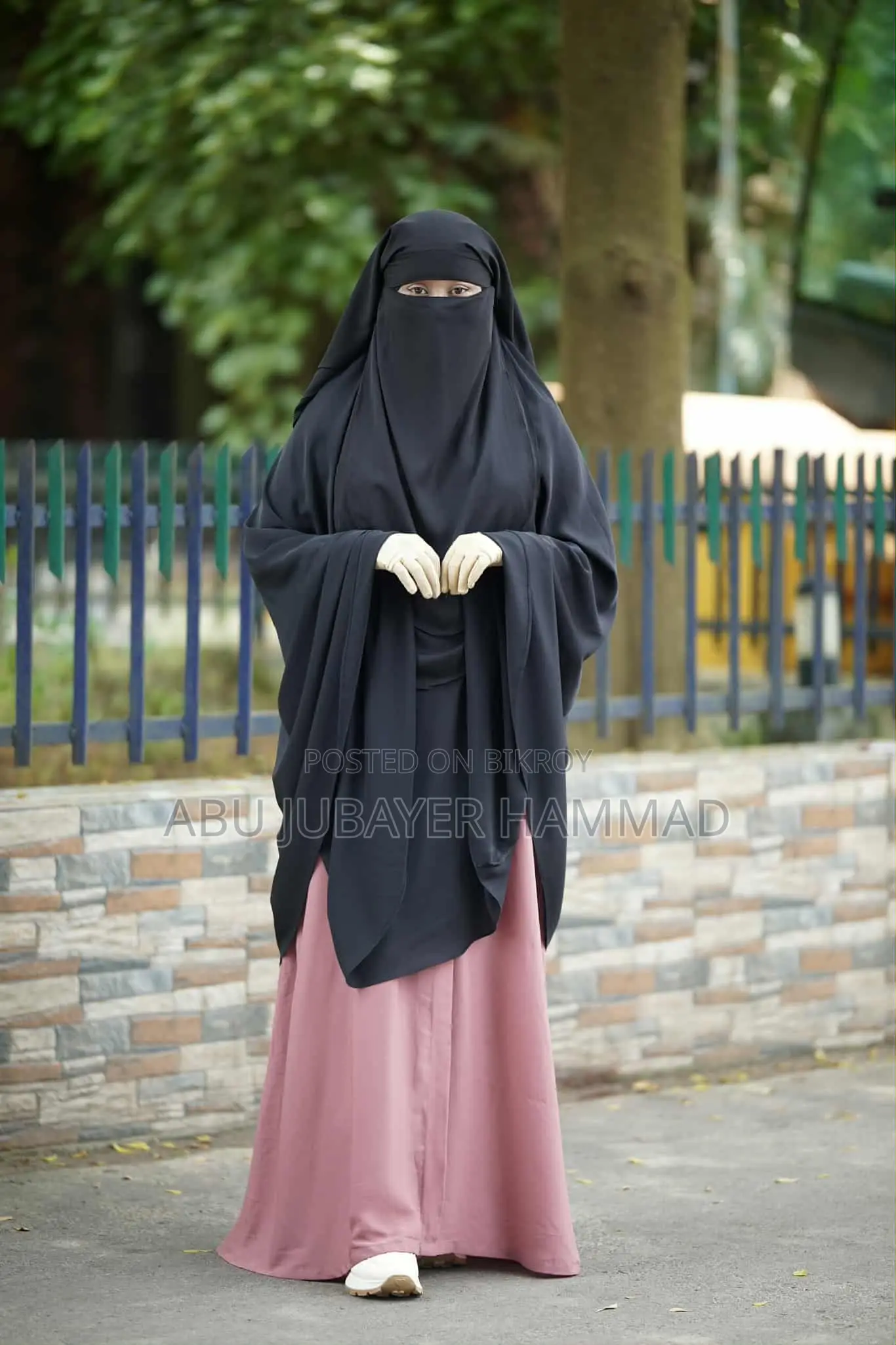 দুবাই চেরি কাপড়ের ৫ পার্ট নিকাব