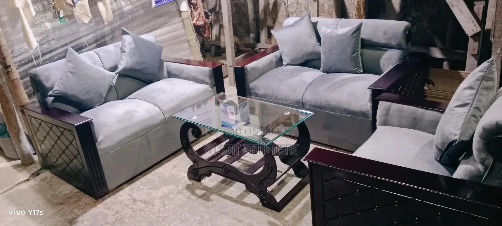 Marble box Sofa set 2/2/1