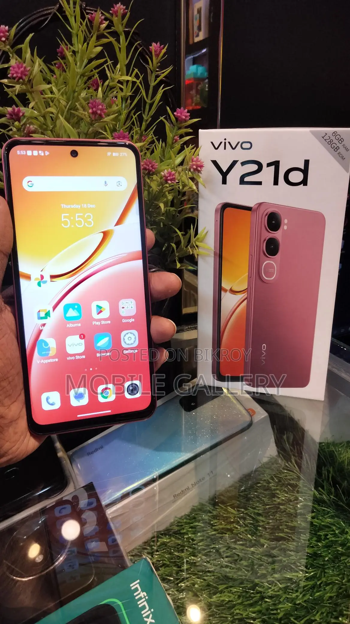 Vivo Y21d 6/128 (Used)