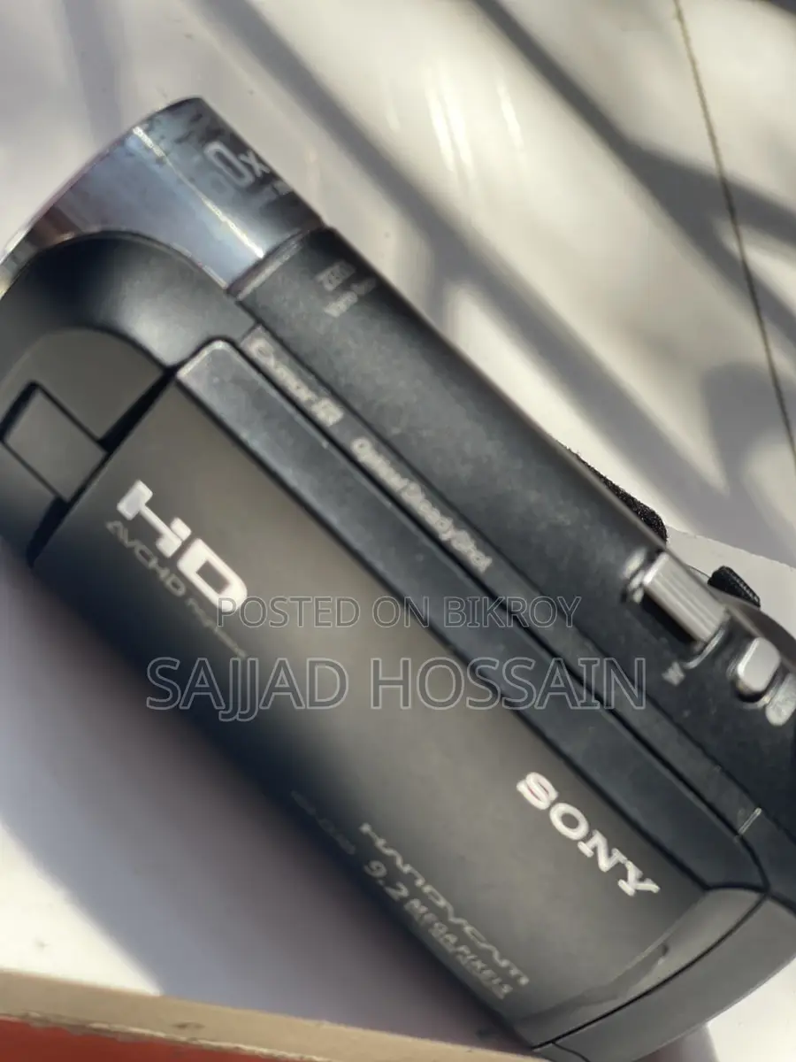 Sony Digital HD Video Camera Records