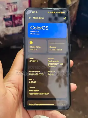 OPPO F19 . (Used)