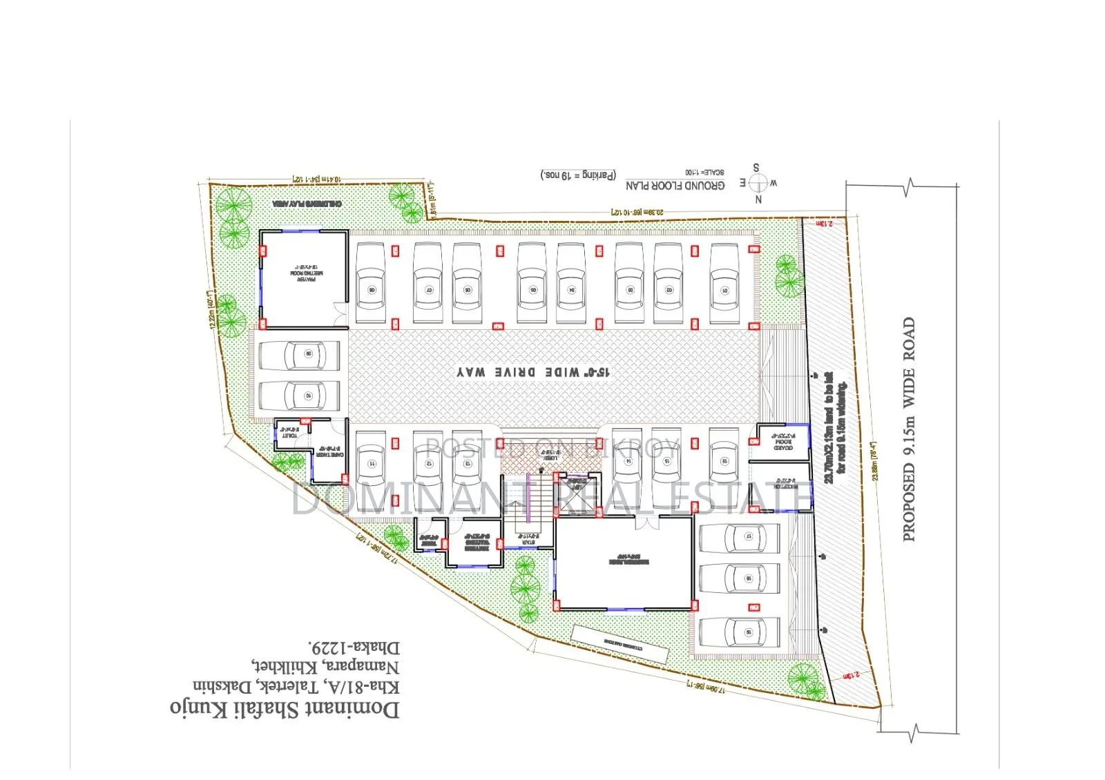 Flat sale in 30 installments with special discount in Ramadan, Talartek, Khilkhet, Purbachal