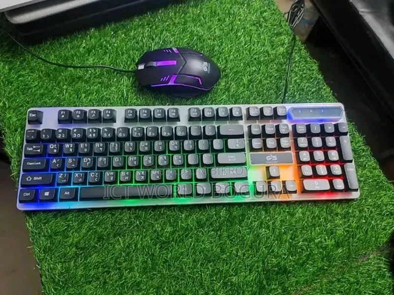 Lighting Keyboard Mouse