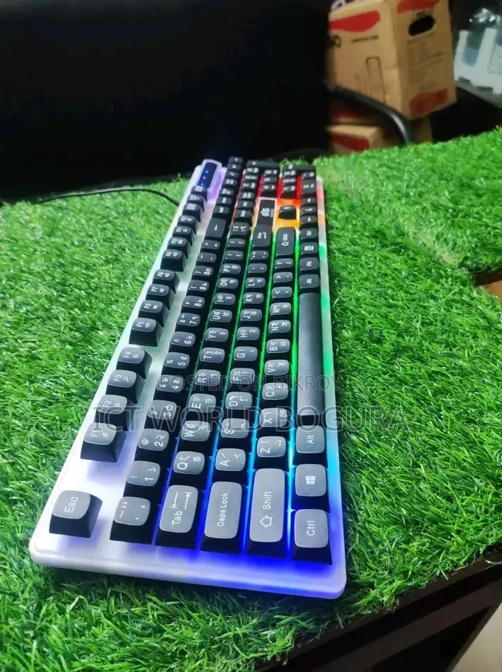 Lighting Keyboard Mouse