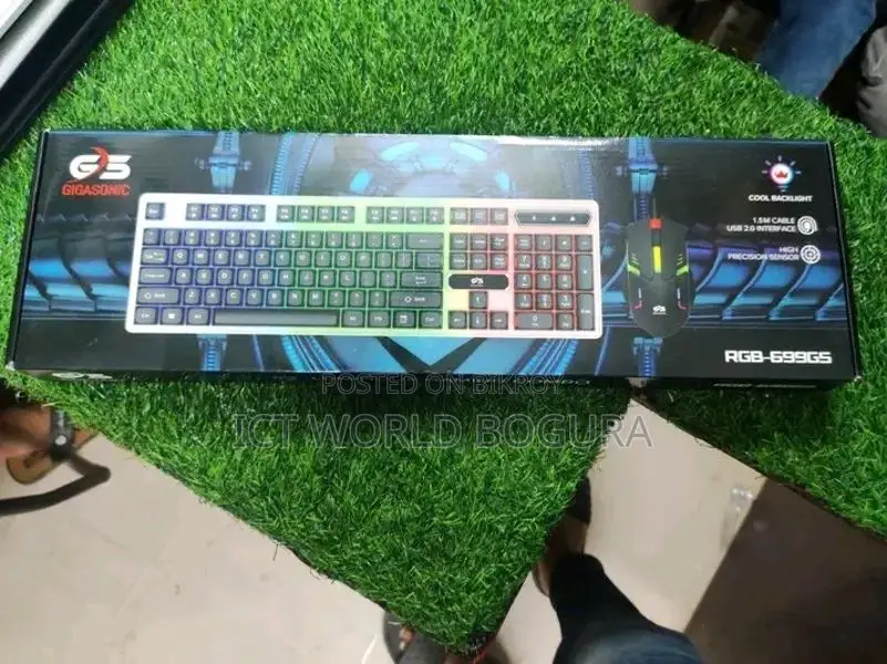 Lighting Keyboard Mouse