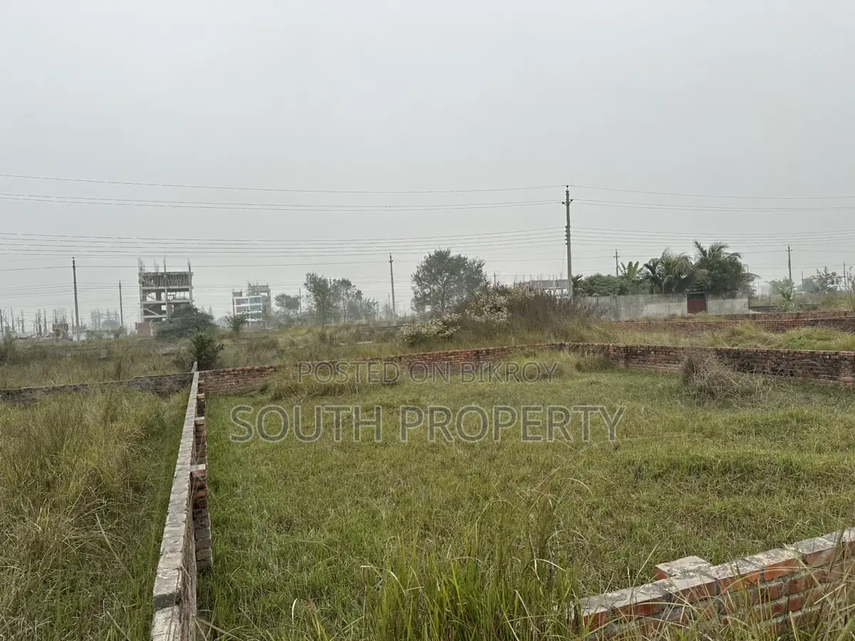 Corner south facing plot || Block-N 10 katha