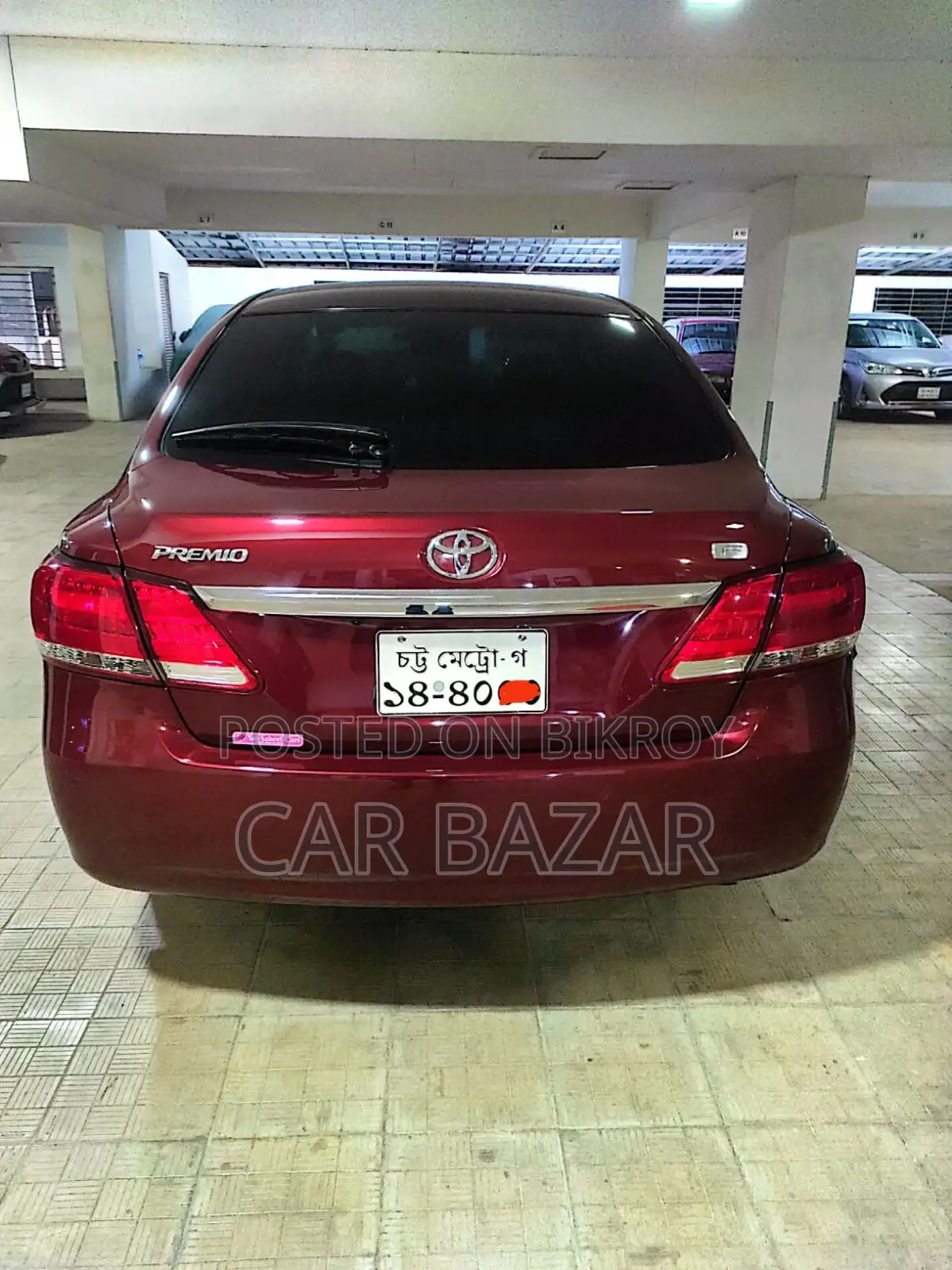টয়োটা প্রিমিয়ো এফ এক্স প্যাকেজ ২০২০