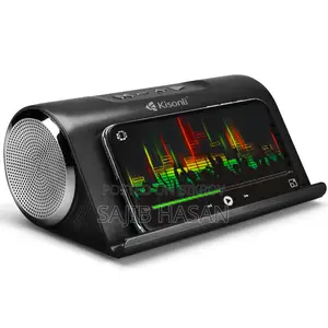 Super Bass Portable Mobile Phone Stand Speaker with Bt/call/fm