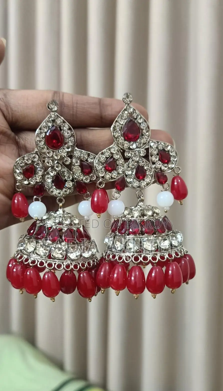 Big Size Stone Earrings
