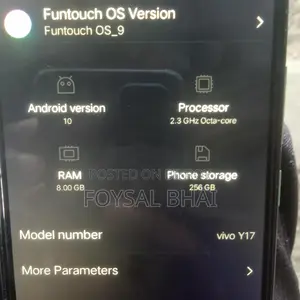 Vivo Y17 8/256 GB (Used)