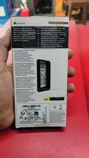 Corsair Ddr4 Ram | 1×16gb 16 Gb 3200 Mhz