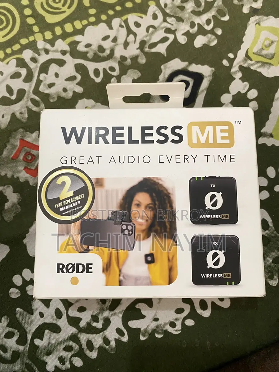 Ginal Wireless Microphone (Like New)