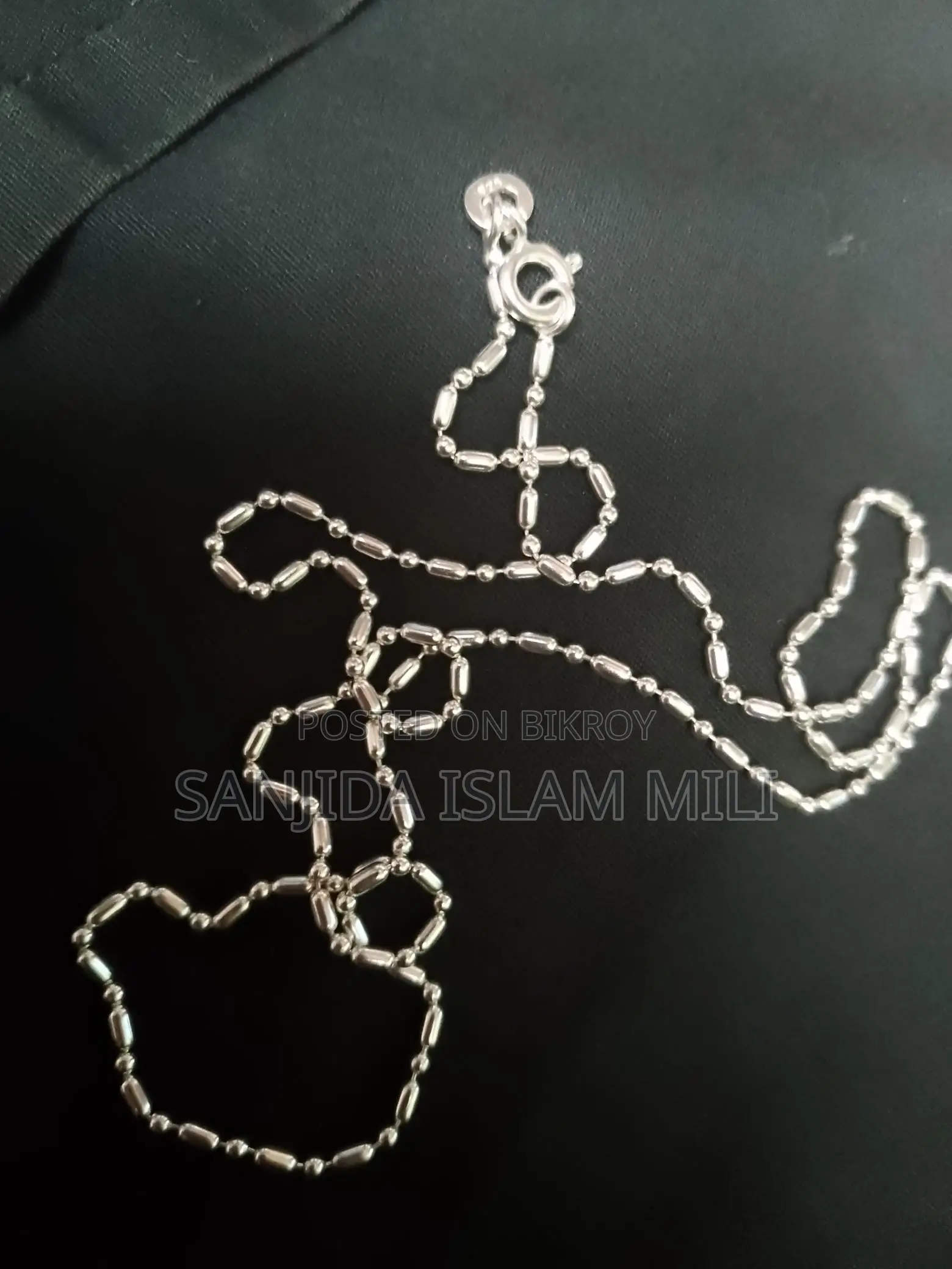 New Italian 22-Karat Silver Chain
