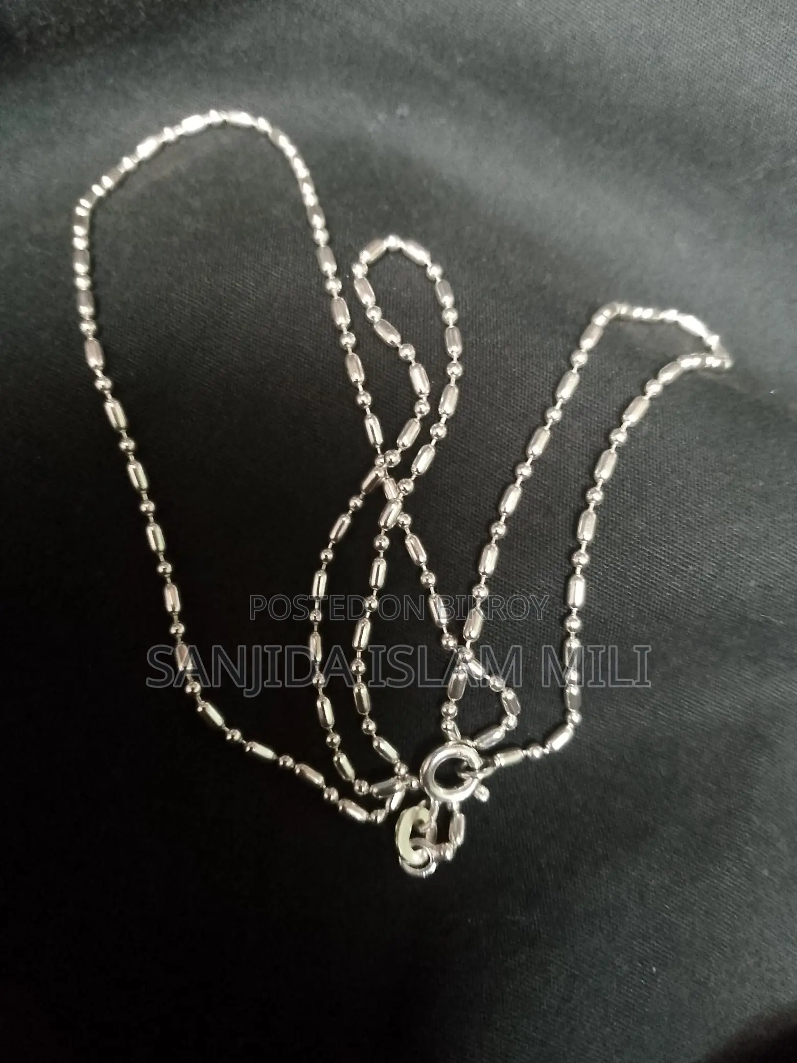 New Italian 22-Karat Silver Chain