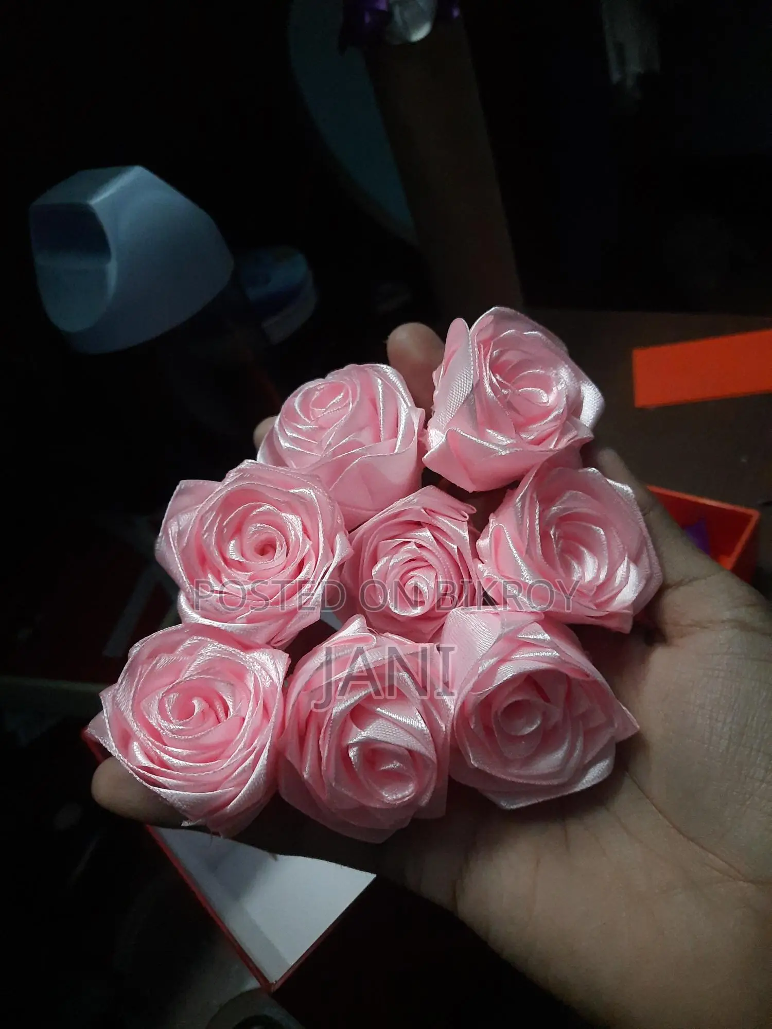 Pink Satin Rose