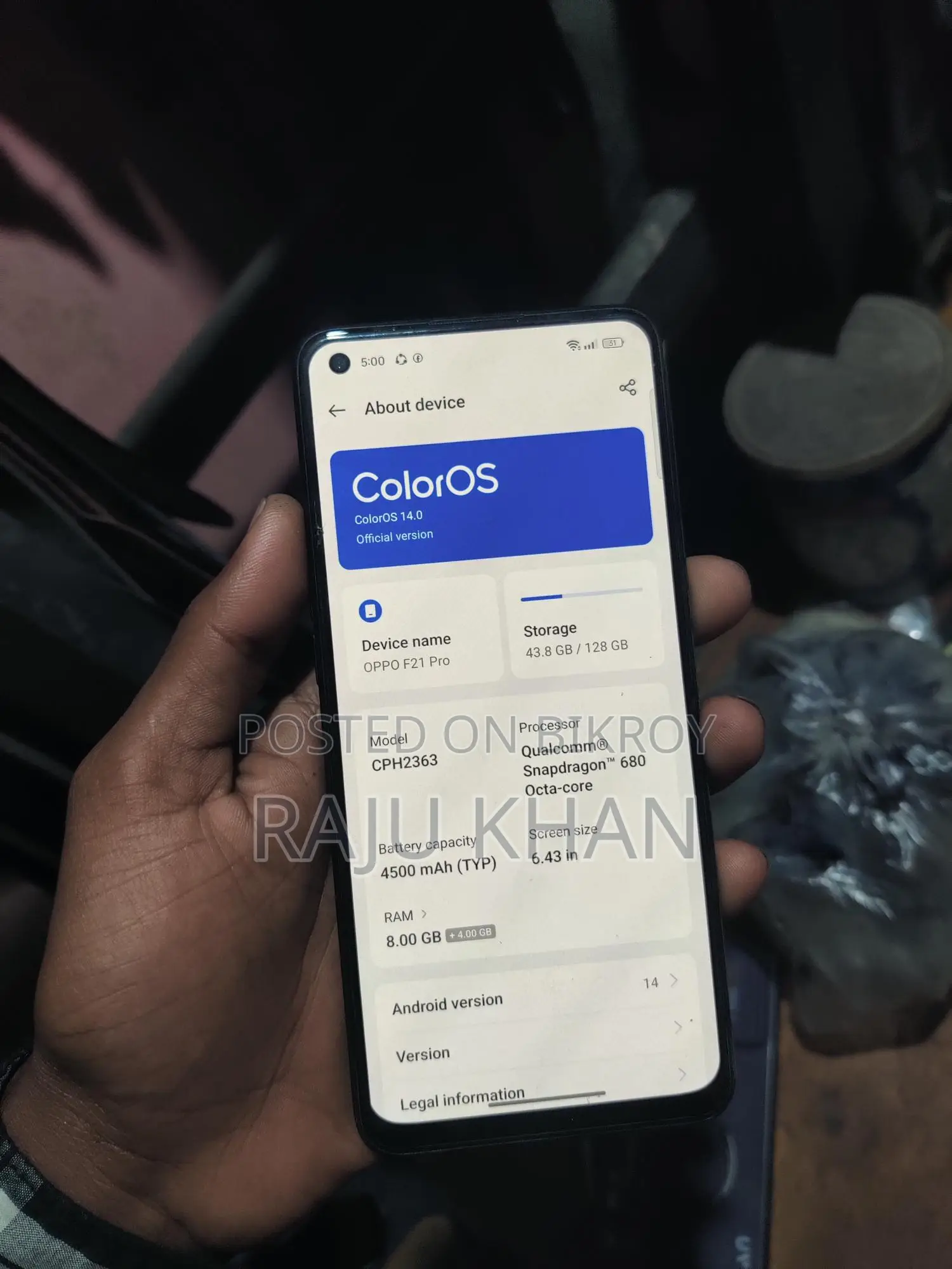 OPPO F21 Pro (Used)
