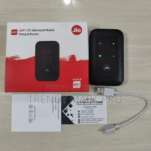 JioFi 4G LTE Pocket Router | All SIM Supported, 10-User Pocket Router