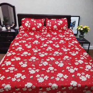 বিছানার চাদর ১০০% সুতি