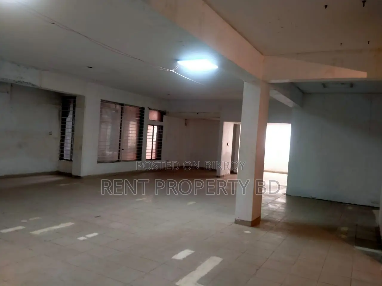 3100 sft commercial open space rent in gulshan